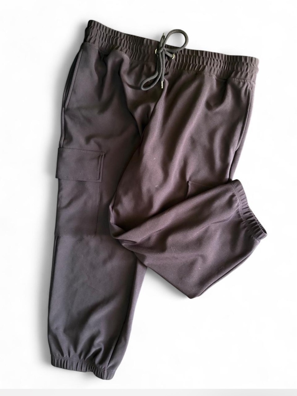 Ebb and Flow Athleisure 
Woman’s athletic cozy Jogger pants size L